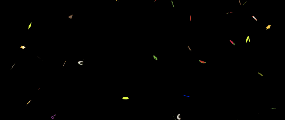 [JS] How to create confetti animations using a button with tsParticles 🎉